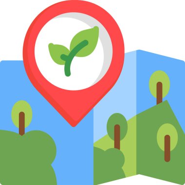 konum haritası gezinme simgesi