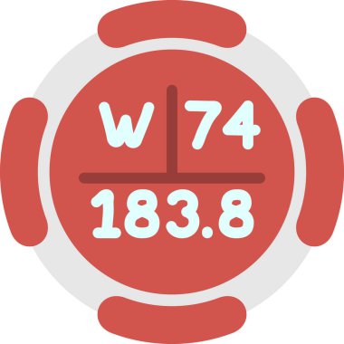 Modern simgenin vektör illüstrasyonu