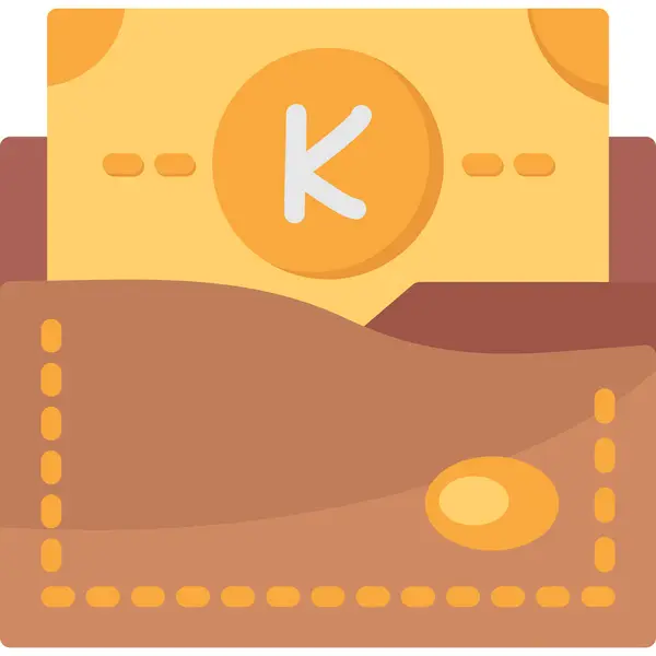 Para için. Web simgesi basit illüstrasyon