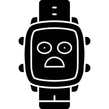 Bir robotun vektör çizimi