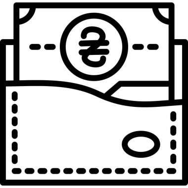 Para için. Web simgesi basit tasarım