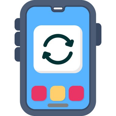 telefon arama simgesi, vektör illüstrasyonu