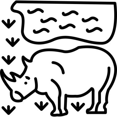 Domuzun vektör çizimi