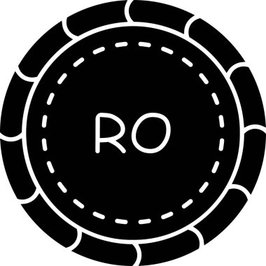 Para için. Web simgesi basit illüstrasyon