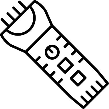 Boya silindiri. Web simgesi basit illüstrasyon