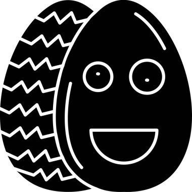 Yumurta. Web simgesi basit illüstrasyon