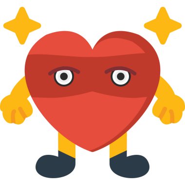 Boks eldiveni kalp simgesi