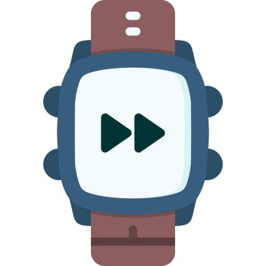 Akıllı saat. Basit resimleme