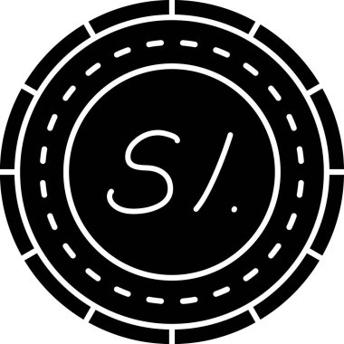 Sikke Simgesi vektör illüstrasyonu