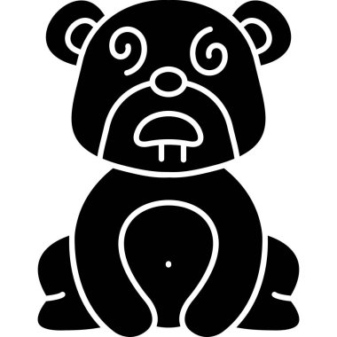 bir ayı vektör çizim