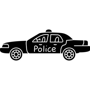 Polis arabası izole edilmiş.