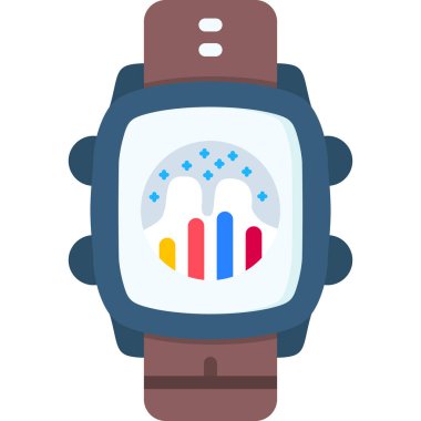 akıllı saat vektör simgesi