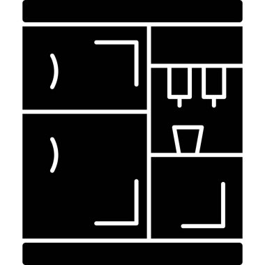 Ev planı. Basit illüstrasyon