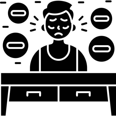 stres bozukluğu simgesi