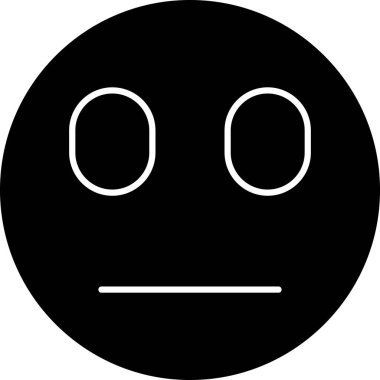 Üzgün ifade simgesi, basit tarzı