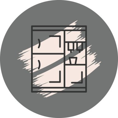 Buzdolabı tasarımının basit grafiği