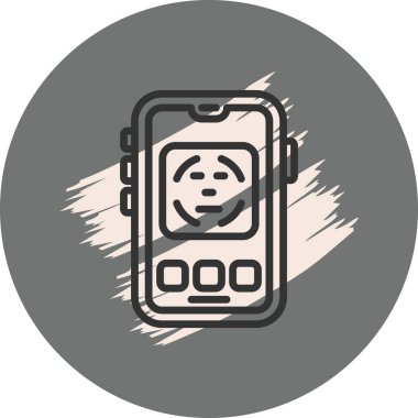 Yüz tanıma özelliği gösteren akıllı telefon