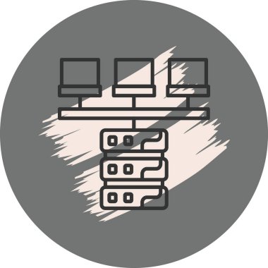 Ağ diyagramına bağlı bilgisayarlar