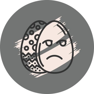 Benzersiz desenli dekoratif yumurtalar.