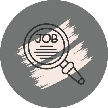 İş fırsatları arayan büyüteç