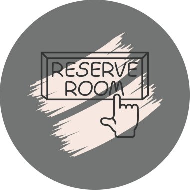 Yedek oda tabelasına el işareti