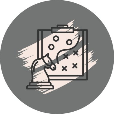 Satranç taşı ve strateji planı