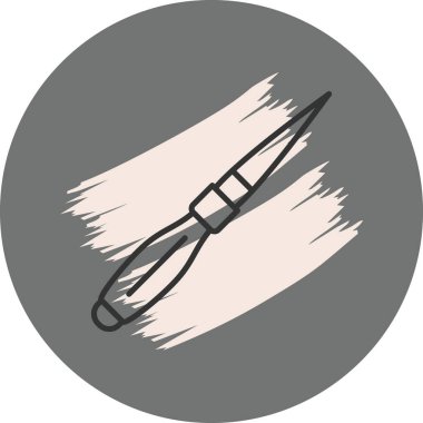 Boya darbelerine sahip çizim aracı