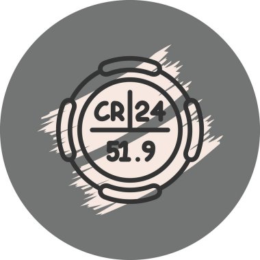 Sayılı dairesel logo tasarımı