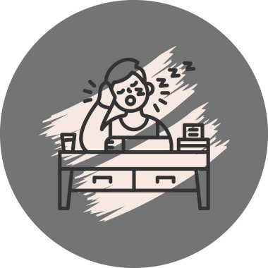 Masada yorgun hisseden biri.