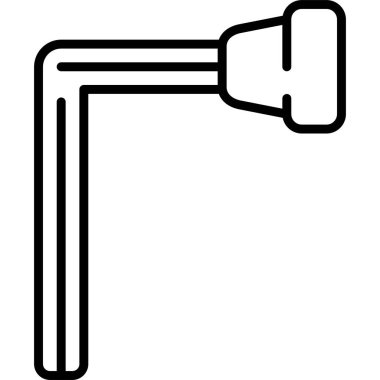 Bağlayıcı ile basit tesisat borusu