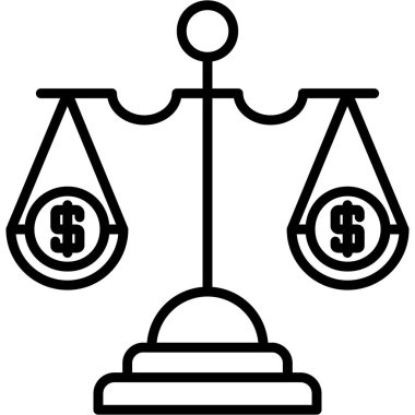 Dolar işaretlerini eşit ölçeklendirir