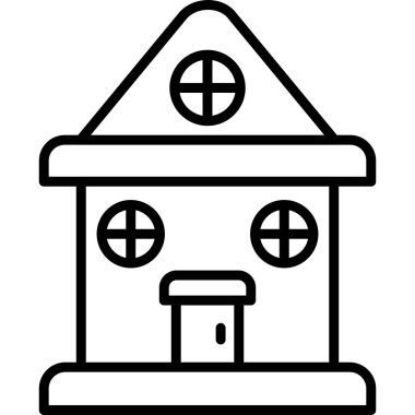 Simple outline of house structure