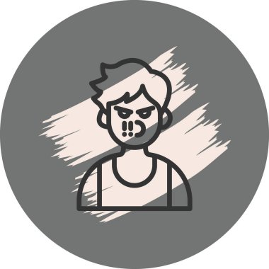 Öfkeli genç adam hayal kırıklığı gösteriyor.