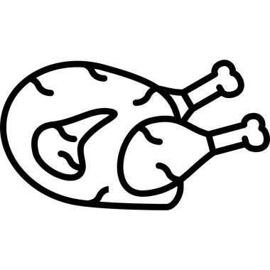 Tavuk budu ve kanatlı.