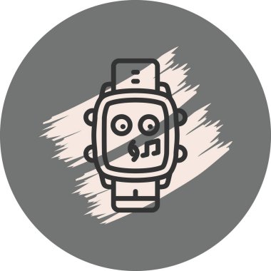 Müzik notası simgesi gösteren akıllı seğirme