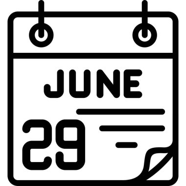 Takvim 29 Haziran 'ı gösteriyor