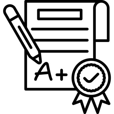 Kalem ve kurdeleli not kağıdı