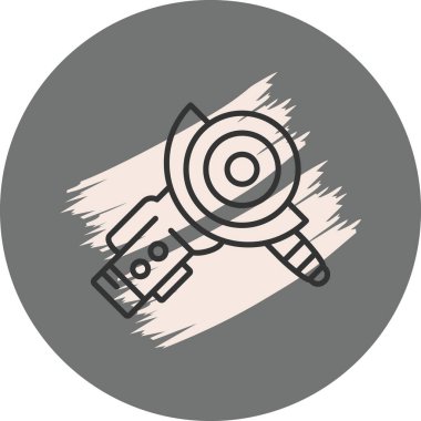 Sprey tabancanın basit grafiği