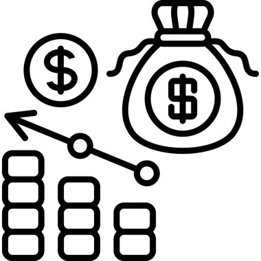 Para çantası grafiği mali düşüş gösteriyor