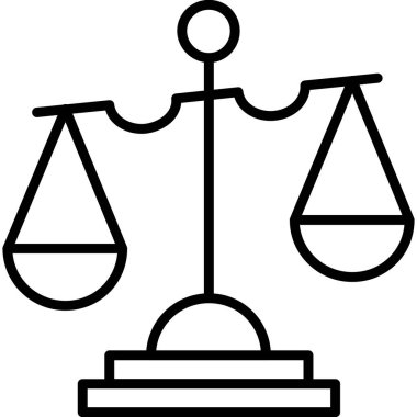 Denge ölçeklerinin basit dış çizgisi