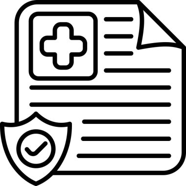 Tıbbi sembol ve işaretli belge