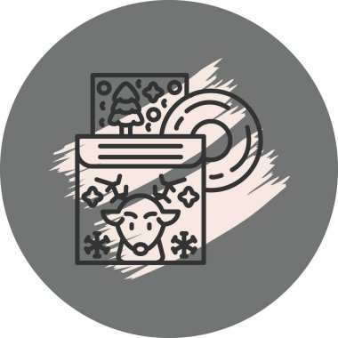 Dekoratif tatil hediyesi kutusu tasarımı