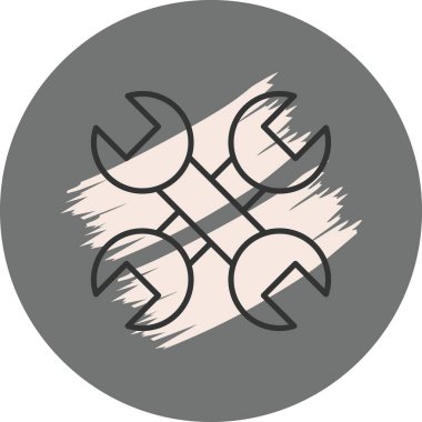 Dairesel arkaplanda çapraz anahtarlar