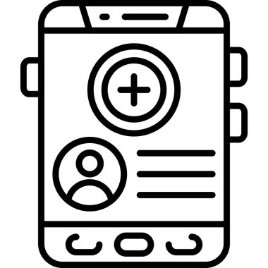 Kullanıcı profili bilgisini gösteren akıllı telefon