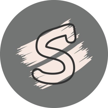 Küçük harf S 'nin temsili