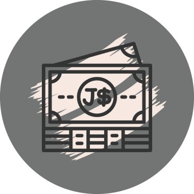 Jamaika Notları Simge Minimum Web Tasarımı Düzeni