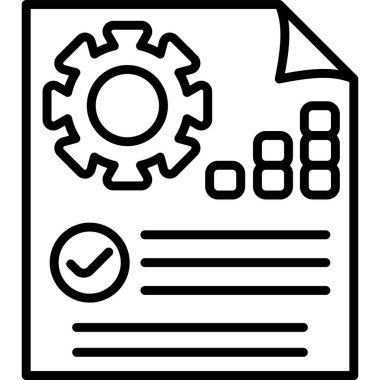 Belge teçhizat ve grafik simgeleri