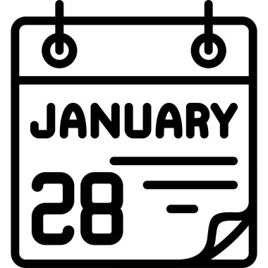 Takvim 28 Ocak 'ı gösteriyor