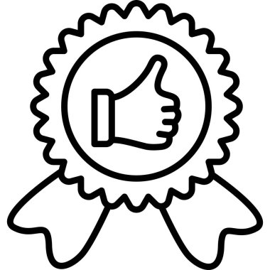 Simge vektör illüstrasyon tasarımını gözden geçir