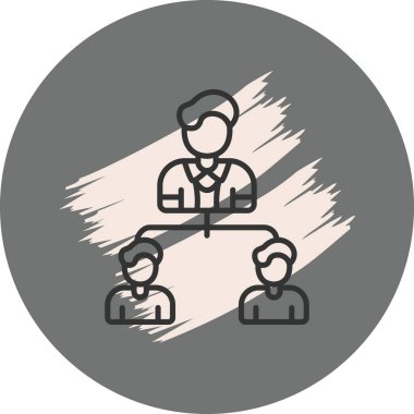 Diğer iki kişiyle bağlantı kuran kişi